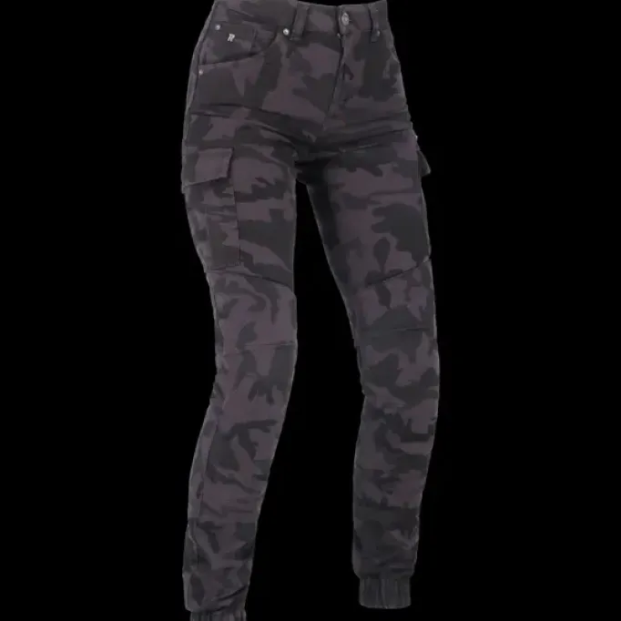 Richa APACHE TROUSERS WOMEN Black Hot