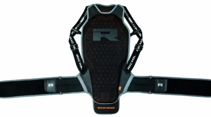 Richa D3O BACKSHIELD Black Shop