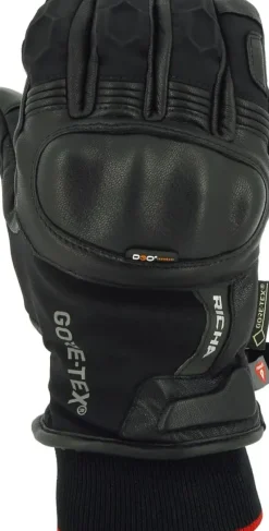 Richa GHENT GORE-TEX GLOVES Black Clearance