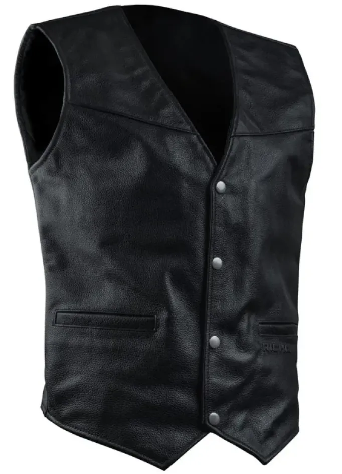Richa GILET WITHOUT FRANGELS Black New