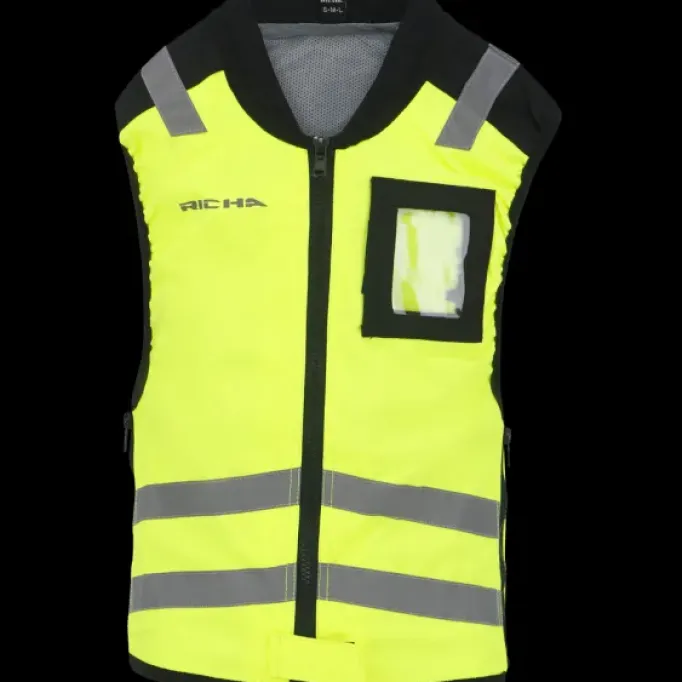 Richa SLEEVELESS SAFETY JACKET JUNIOR fluoyellow New