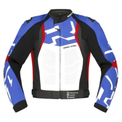 Richa STRADALE LEATHER JACKET blue Flash Sale