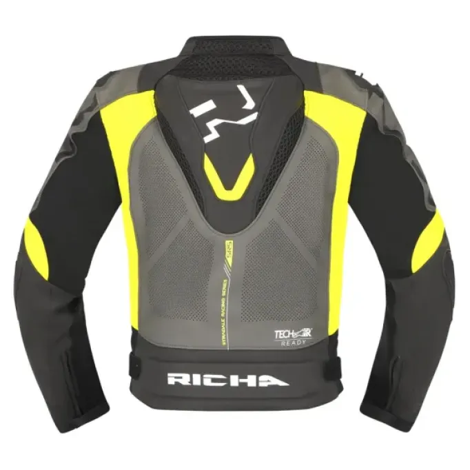 Richa STRADALE LEATHER JACKET blue Flash Sale