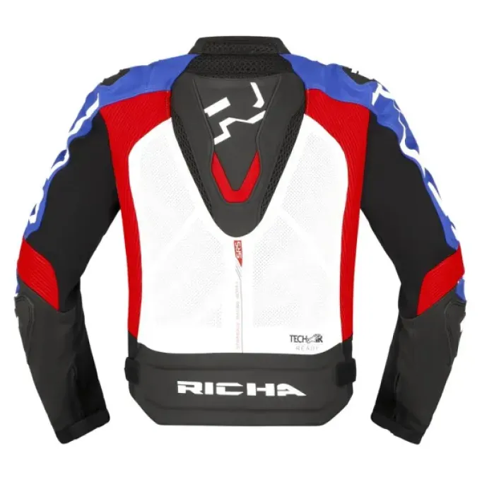 Richa STRADALE LEATHER JACKET blue Flash Sale
